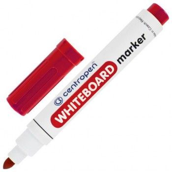 Маркер стираемый для белой доски КРАСНЫЙ, CENTROPEN 3 шт. "Dry-Wipe", 2,5 мм, 8559, 5 8559 0104