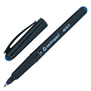Маркер для CD и DVD СИНИЙ CENTROPEN 2 шт., трехгранная форма захвата, тонкий, 0,6 мм, 4616, 6 4616 0106