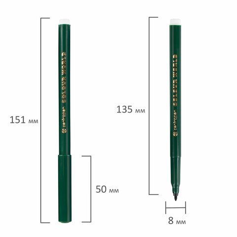 Фломастеры 12 ЦВЕТОВ CENTROPEN &quot;Colour World&quot;, круглые, смываемые, 7550/12TP, 7 7550 1284