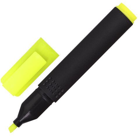 Текстовыделитель STAFF 12 шт. College &quot;STICK HL-497&quot;, ЖЕЛТЫЙ, 1-4 мм, 151497