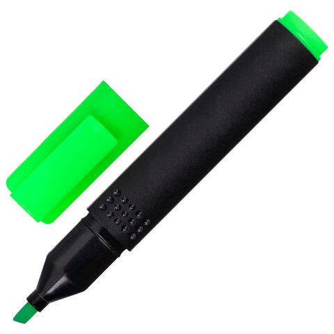 Текстовыделитель STAFF 12 шт. College &quot;STICK HL-497&quot;, ЗЕЛЕНЫЙ, 1-4 мм, 151498