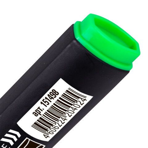Текстовыделитель STAFF 12 шт. College &quot;STICK HL-497&quot;, ЗЕЛЕНЫЙ, 1-4 мм, 151498
