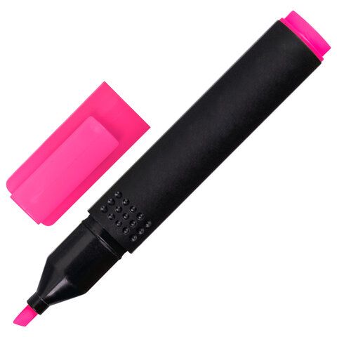 Текстовыделитель STAFF 12 шт. College &quot;STICK HL-497&quot;, РОЗОВЫЙ, 1-4 мм, 151499