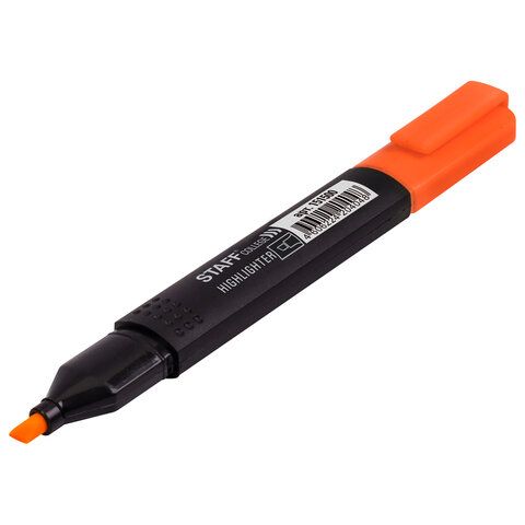 Текстовыделитель STAFF 12 шт. College &quot;STICK HL-497&quot;, ОРАНЖЕВЫЙ, 1-4 мм, 151500