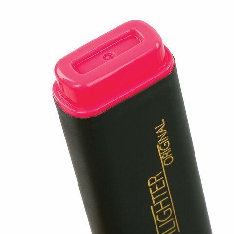 Текстовыделитель BRAUBERG 3 шт. &quot;ORIGINAL&quot;, РОЗОВЫЙ, линия 1-5 мм, 151683