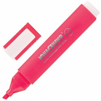 Текстовыделитель ЮНЛАНДИЯ 3 шт. "COLORSTAR", РОЗОВЫЙ, линия 1-4 мм, 151702