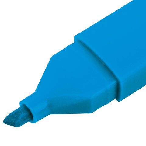 Текстовыделитель ЮНЛАНДИЯ 3 шт. &quot;COLORSTAR&quot;, ГОЛУБОЙ, линия 1-4 мм, 151703