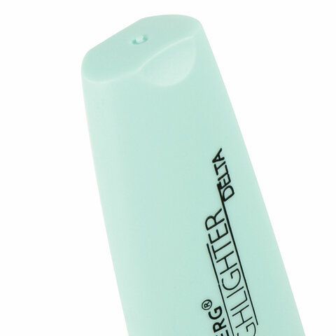 Текстовыделитель BRAUBERG 3 шт. &quot;DELTA PASTEL&quot;, БИРЮЗОВЫЙ, линия 1-5 мм, 151732