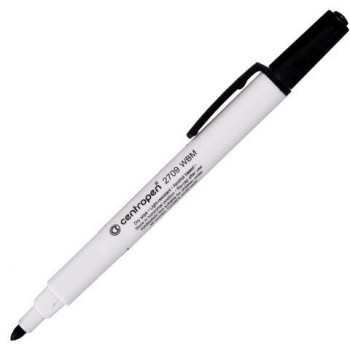 Маркер стираемый для белой доски ЧЕРНЫЙ, CENTROPEN 3 шт. "Dry-Wipe", 1,8 мм, 2709, 5 2709 8712
