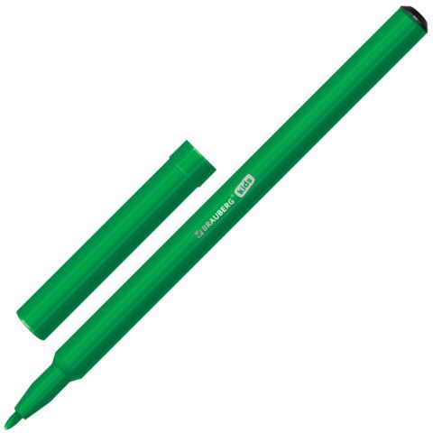 Фломастеры BRAUBERG 3 шт. KIDS КЛАССИЧЕСКИЕ 12 цветов, вентилируемый колпачок, ПВХ-упаковка, 152601