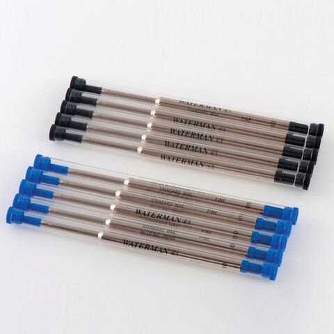 Стержень шариковый WATERMAN (Франция) &quot;Standard Maxima&quot;, металлический 112 мм, 0,5 мм, синий, 1964016
