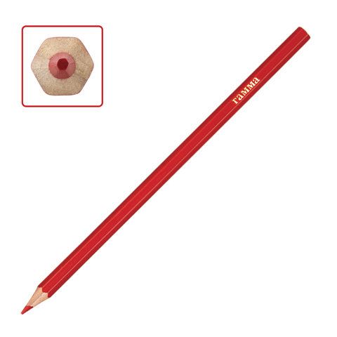 Карандаши цветные ГАММА "Классические", 36 цветов, шестигранные, натуральное дерево, 05091805, 050918_05