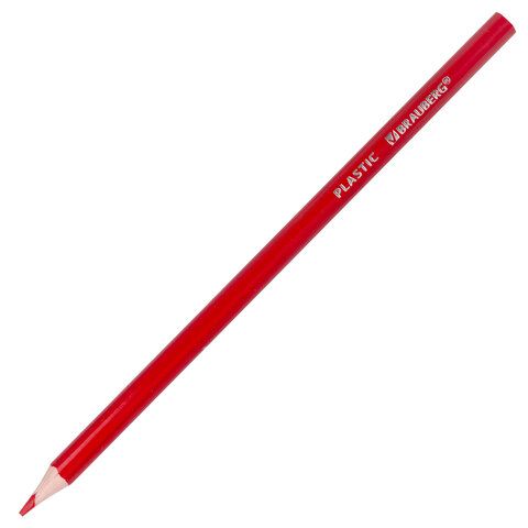 Карандаши цветные BRAUBERG PREMIUM, 18 цветов, пластиковые, шестигранные, грифель 3 мм, 181667