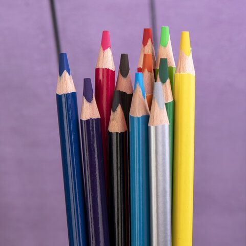 Карандаши цветные акварельные BRAUBERG PREMIUM AQUARELLE, 12 цветов, грифель 4 мм, 181671