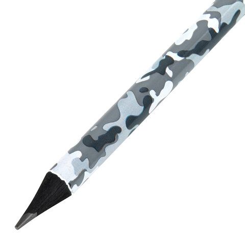 Карандаш чернографитный BRAUBERG 72 шт. &quot;ARMY&quot;, 1 шт., HB, корпус ассорти, 181770