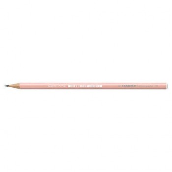 Карандаш чернографитный STABILO 12 шт., 1 шт., "Schwan Pastel", HB, корпус персиковый, 421/HB-4