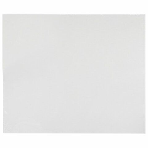 Холст на картоне (МДФ), 25х30 см, грунтованный, хлопок, мелкое зерно, BRAUBERG ART 4 шт. CLASSIC, 191670