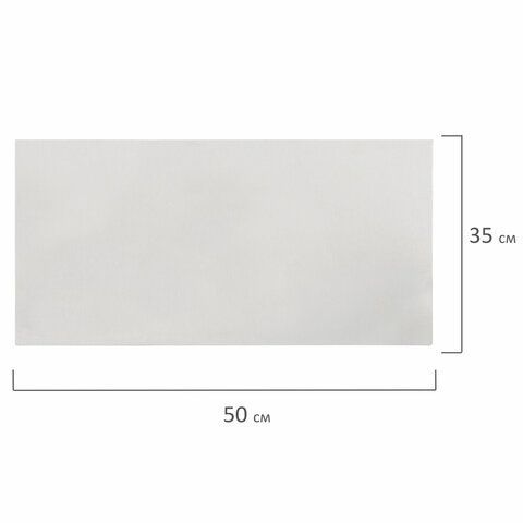 Холст на картоне (МДФ), 20х40 см, грунтованный, хлопок, мелкое зерно, BRAUBERG ART CLASSIC, 191671