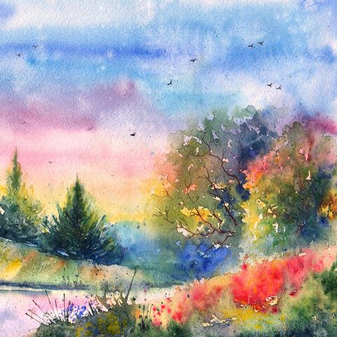 Краски акварельные ЮНЛАНДИЯ 4 шт. &quot;ЮНЛАНДИК-ХУДОЖНИК&quot;, медовые, 12 цветов, КЛАССИЧЕСКИЕ, пластик, 192287