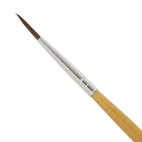 Кисть BRAUBERG 4 шт., пони, круглая, № 2, 200188