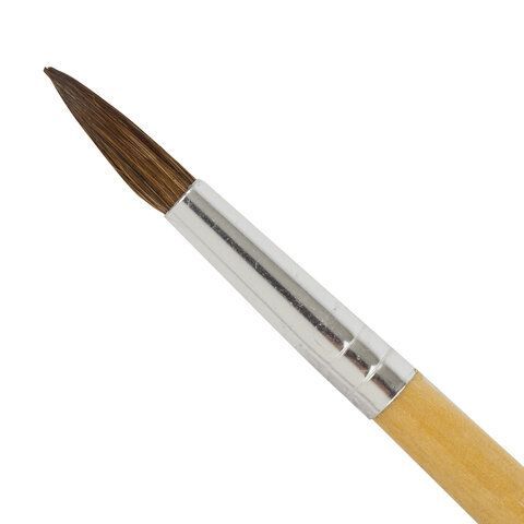 Кисть BRAUBERG 2 шт., пони, круглая, № 6, 200192