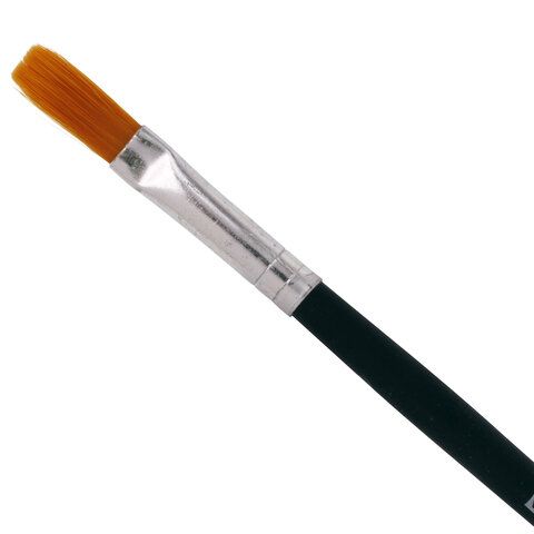Кисть BRAUBERG 30 шт., синтетика, плоская, № 7, 200214