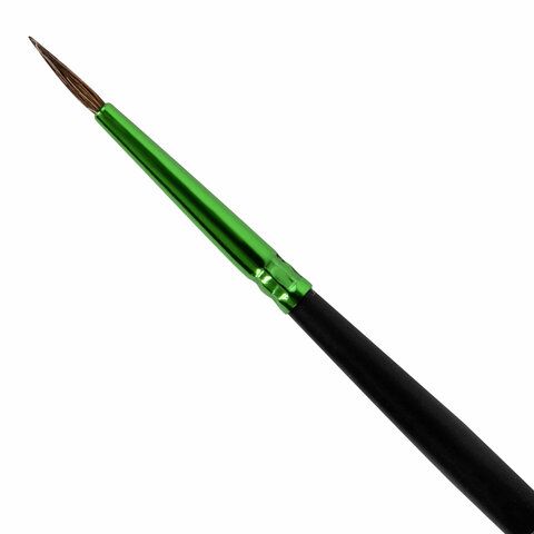 Кисть из ворса пони № 1, BRAUBERG 30 шт. PREMIUM, 200980