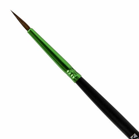 Кисть из ворса пони № 2, BRAUBERG 30 шт. PREMIUM, 200981
