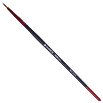 Кисть синтетика, круглая № 2, BRAUBERG 30 шт. PREMIUM, 201001