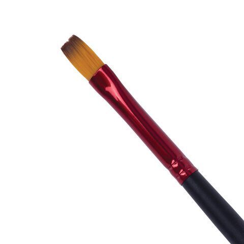 Кисть синтетика, плоская № 8, BRAUBERG 15 шт. PREMIUM, 201017