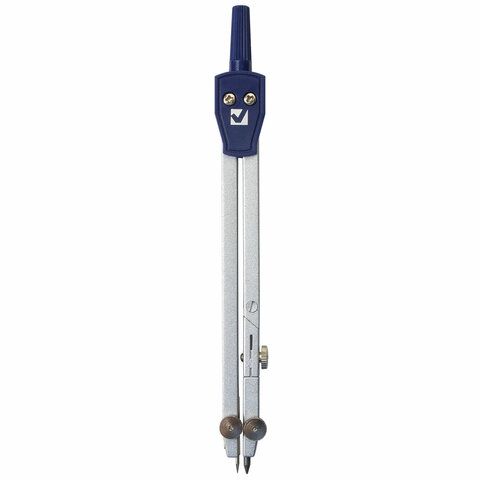 Готовальня BRAUBERG &quot;Student Oxford&quot;, 5 предметов циркуль + кронциркуль, держатель, грифель, точилка, 210338