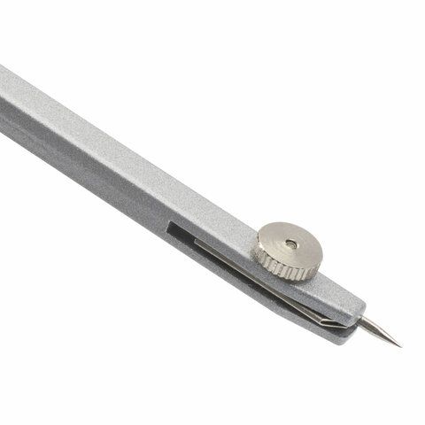 Готовальня BRAUBERG &quot;Student Oxford&quot;, 5 предметов циркуль + кронциркуль, держатель, грифель, точилка, 210338