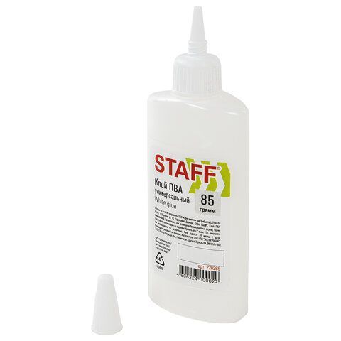 Клей ПВА STAFF 5 шт. евро, 85 г, 220365