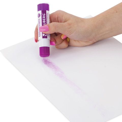 Клей-карандаш BRAUBERG 2 шт., 15 г, обесцвечивающийся после высыхания, 220874