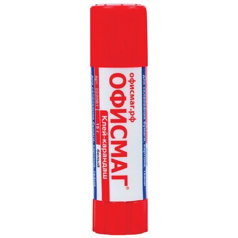 Клей-карандаш ОФИСМАГ 2 шт., 15 г, 222081