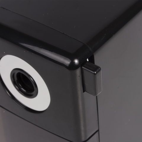 Точилка механическая BRAUBERG &quot;BLACK JACK&quot;, крепление к столу, металлический механизм, цвет чёрный, 222516