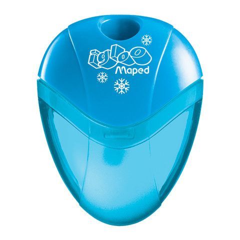 Точилка MAPED 30 шт. (Франция) &quot;I-Gloo&quot;, с контейнером, ассорти, дисплей, 534754