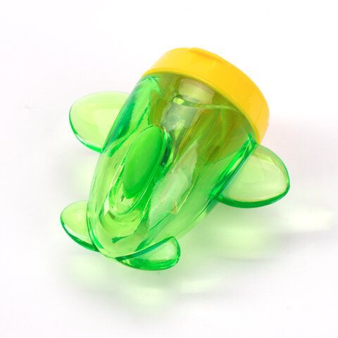 Точилка BRAUBERG 18 шт. &quot;JET&quot;, 3 угла заточки, пластиковая с контейнером, ассорти, 223591