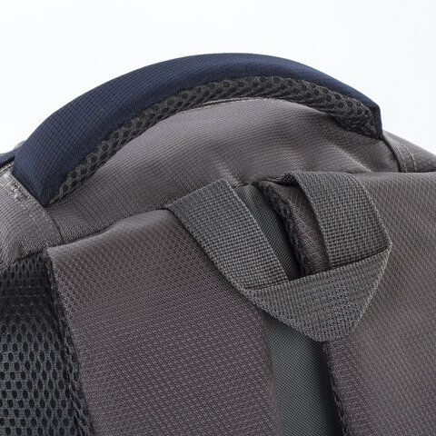 Рюкзак BRAUBERG URBAN универсальный, 2 отделения, &quot;MainStream 1&quot;, серо-синий, 45х32х19 см, 224445