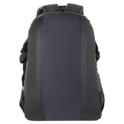 Рюкзак BRAUBERG URBAN универсальный, 2 отделения, &quot;MainStream 2&quot;, серо-синий, 45х32х19 см, 224446