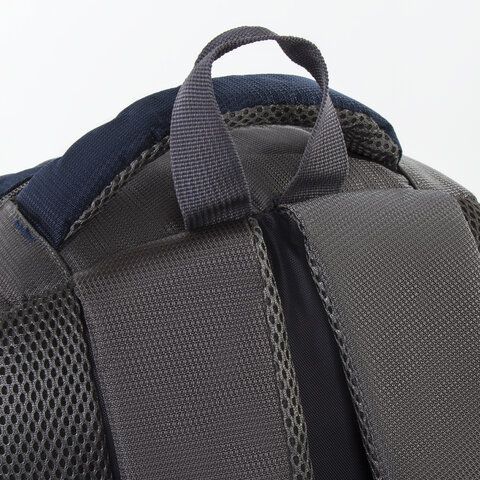 Рюкзак BRAUBERG URBAN универсальный, 2 отделения, &quot;MainStream 2&quot;, серо-синий, 45х32х19 см, 224446