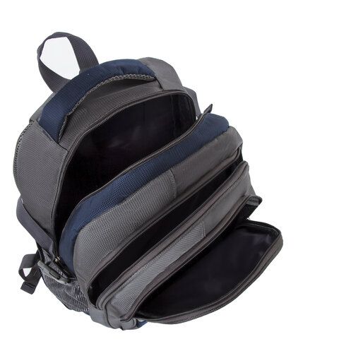 Рюкзак BRAUBERG URBAN универсальный, 2 отделения, &quot;MainStream 2&quot;, серо-синий, 45х32х19 см, 224446