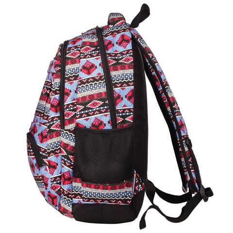 Рюкзак BRAUBERG CANVAS универсальный, 2 отделения, &quot;Фигуры&quot;, канвас, 47х32х14 см, 226353