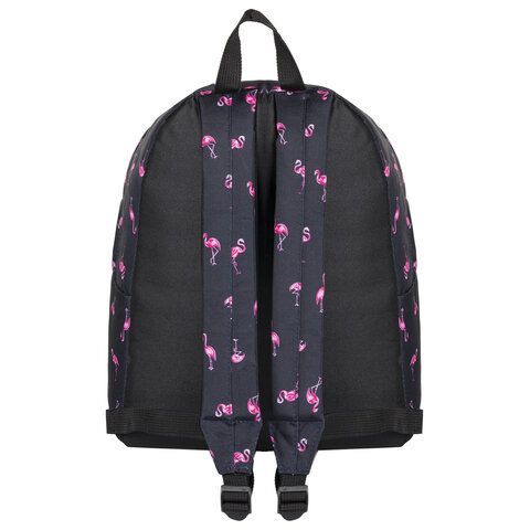 Рюкзак BRAUBERG СИТИ-ФОРМАТ универсальный, &quot;Flamingo&quot;, синий, 41х32х14 см, 226404