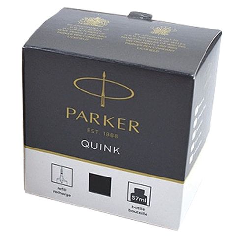 Чернила PARKER &quot;Bottle Quink&quot;, объем 57 мл, черные, 1950375