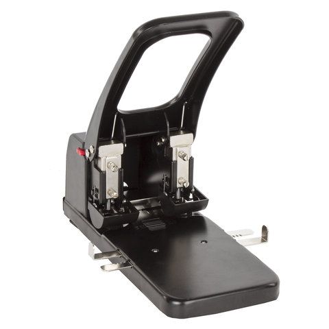 Дырокол металлический МОЩНЫЙ BRAUBERG &quot;Heavy duty&quot;, до 100 листов, черный, 226869