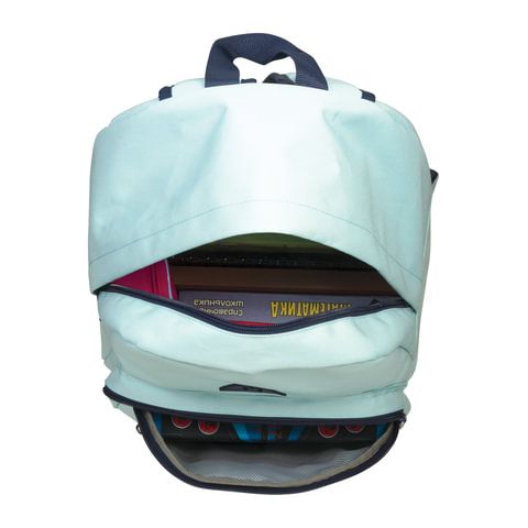 Рюкзак BRAUBERG DELTA универсальный, &quot;Blue melange&quot;, голубой, 42х30х15 см, 227087