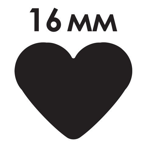 Дырокол фигурный &quot;Сердце&quot;, диаметр вырезной фигуры 16 мм, ОСТРОВ СОКРОВИЩ, 227148