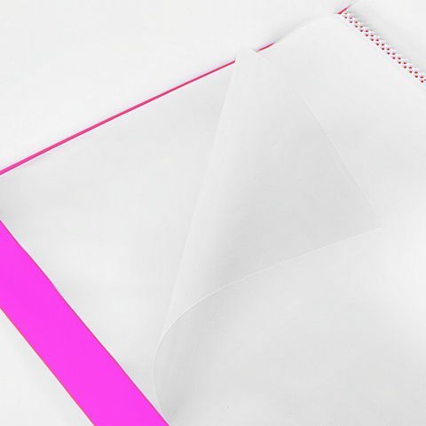 Папка 20 вкладышей BRAUBERG &quot;Neon&quot;, 16 мм, неоновая розовая, 700 мкм, 227450