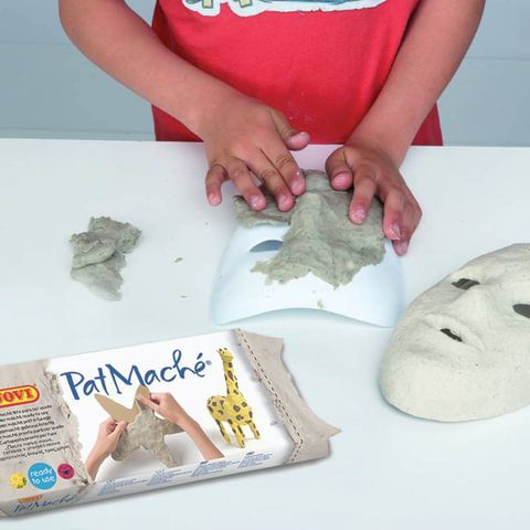 Паста папье-маше JOVI, 170 г, серый, &quot;Patmache&quot;, 382